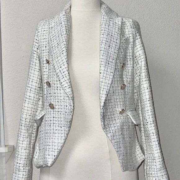 NWT tweed boucle blazer - Picture 3 of 3